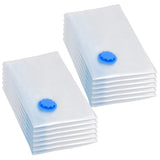 vidaXL Storage Bags with Storage 5 pcs Transparent and Blue 70 x 50 cm