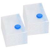 vidaXL Storage Bags with Storage 5 pcs Transparent and Blue 70 x 50 cm