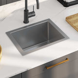 vidaXL Handmade Sink Stainless Steel
