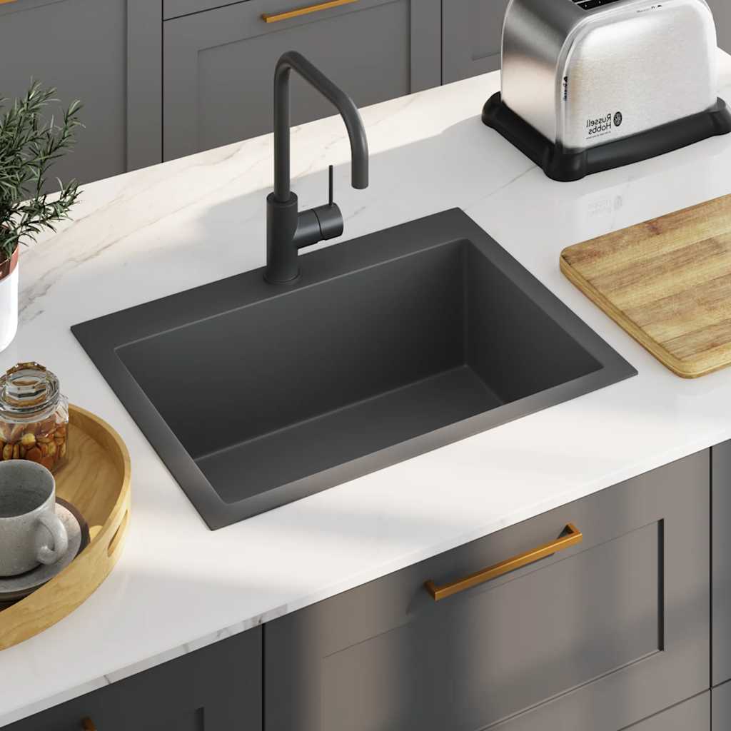 vidaXL Handmade Sink Stainless Steel