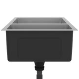 vidaXL Sink stainless steel