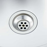 vidaXL Sink stainless steel