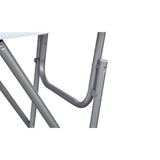 vidaXL Statafels met MDF tafelblad wit 4 st