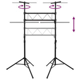 vidaXL Light Stand 338x115x(180-300) cm steel