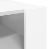vidaXL Salontafel met opslag Wit 92 x 53 x 45 cm Bewerkt hout