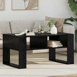 vidaXL Salontafel met opslag Wit 92 x 53 x 45 cm Bewerkt hout