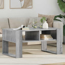 vidaXL Salontafel met opslag Wit 92 x 53 x 45 cm Bewerkt hout