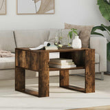 vidaXL Salontafel met opslag Wit 92 x 53 x 45 cm Bewerkt hout