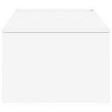 vidaXL Salontafel Wit 95 x 50 x 34 cm Bewerkt hout
