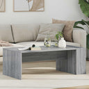 vidaXL Salontafel Wit 95 x 50 x 34 cm Bewerkt hout