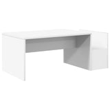 vidaXL Salontafel Wit 90 x 45 x 35 cm Bewerkt hout