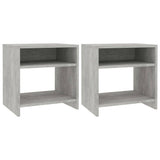 vidaXL Nachtkastje 40x30x40 cm bewerkt hout wit