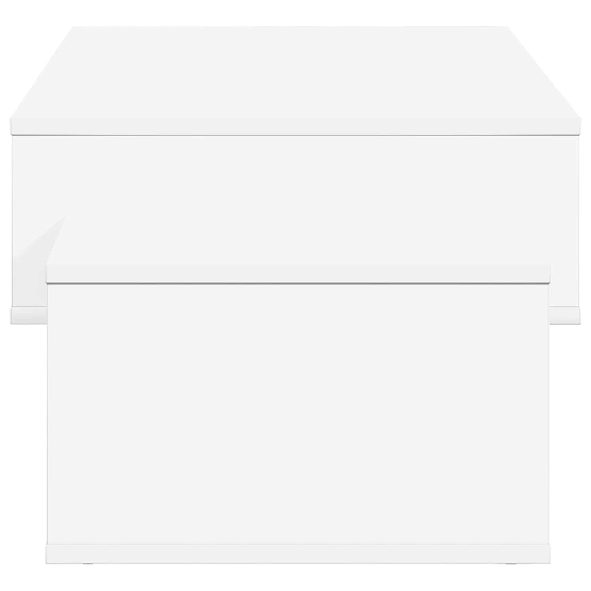 vidaXL Coffee Table White 105 x 50 x 32.5 cm Engineered Wood