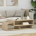 vidaXL Coffee Table White 105 x 50 x 32.5 cm Engineered Wood