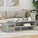 vidaXL Coffee Table White 105 x 50 x 32.5 cm Engineered Wood