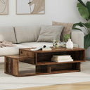 vidaXL Coffee Table White 105 x 50 x 32.5 cm Engineered Wood