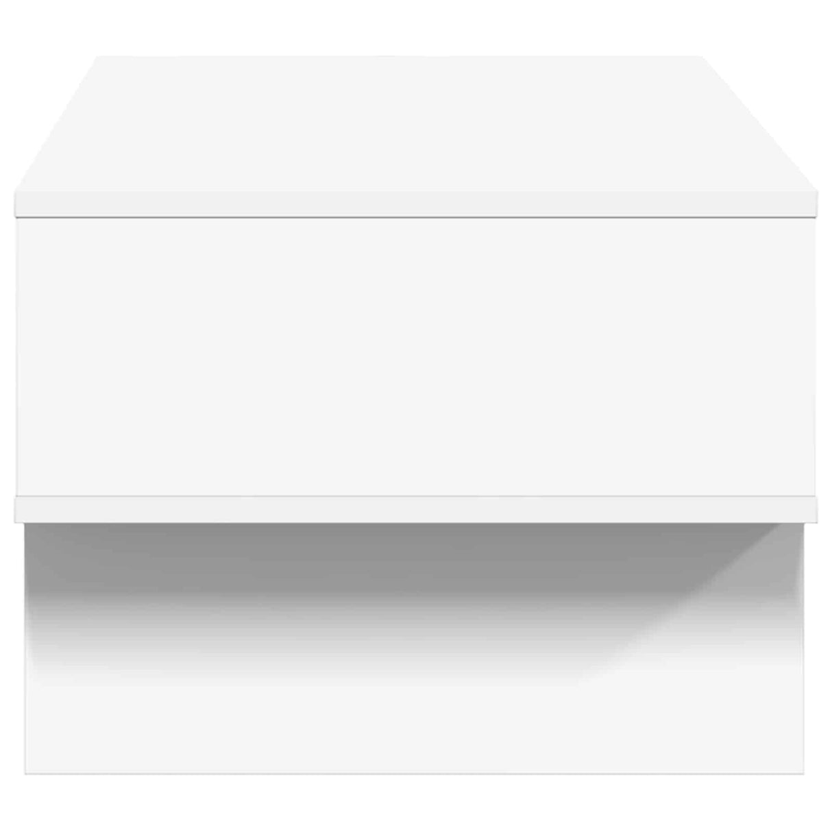 vidaXL Salontafel Wit 80 x 46 x 35 cm Bewerkt hout