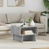 vidaXL Salontafel Wit 80 x 46 x 35 cm Bewerkt hout