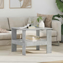 vidaXL Salontafel Wit 57 x 55 x 45 cm Bewerkt hout