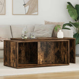 vidaXL Koffietafel Set 2 pcs Wit Bewerkt hout