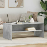 vidaXL Salontafel Wit 60 x 50 x 40 cm Bewerkt hout