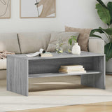 vidaXL Salontafel Wit 60 x 50 x 40 cm Bewerkt hout