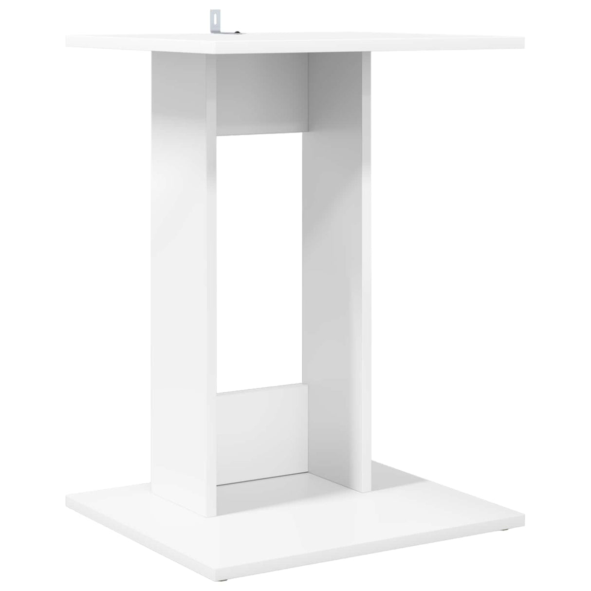 vidaXL Bijzettafel Wit 45 x 40 x 62,5 cm Bewerkt hout