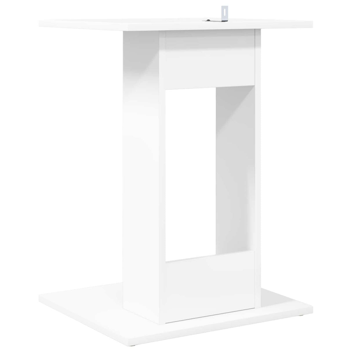 vidaXL Bijzettafel Wit 45 x 40 x 62,5 cm Bewerkt hout