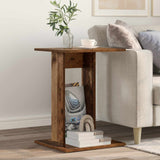 vidaXL Bijzettafel Wit 45 x 40 x 62,5 cm Bewerkt hout