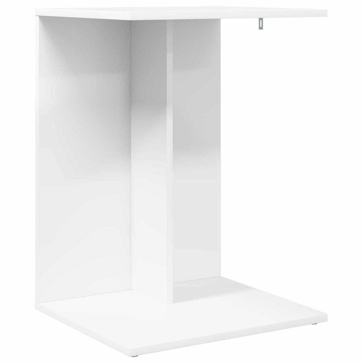 vidaXL Side Table White 45 x 40 x 62.5 cm Engineered Wood