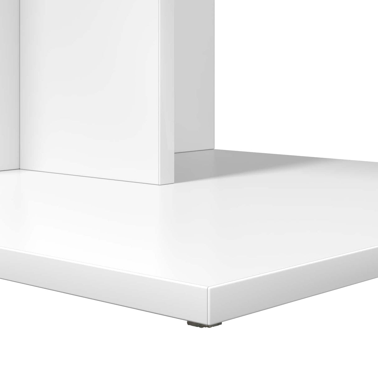 vidaXL Side Table White 45 x 40 x 62.5 cm Engineered Wood