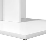 vidaXL Side Table White 45 x 40 x 62.5 cm Engineered Wood
