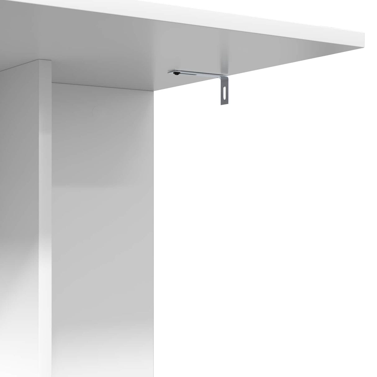 vidaXL Side Table White 45 x 40 x 62.5 cm Engineered Wood