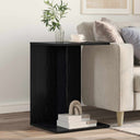 vidaXL Side Table White 45 x 40 x 62.5 cm Engineered Wood