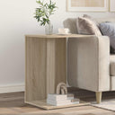 vidaXL Side Table White 45 x 40 x 62.5 cm Engineered Wood
