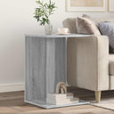 vidaXL Side Table White 45 x 40 x 62.5 cm Engineered Wood
