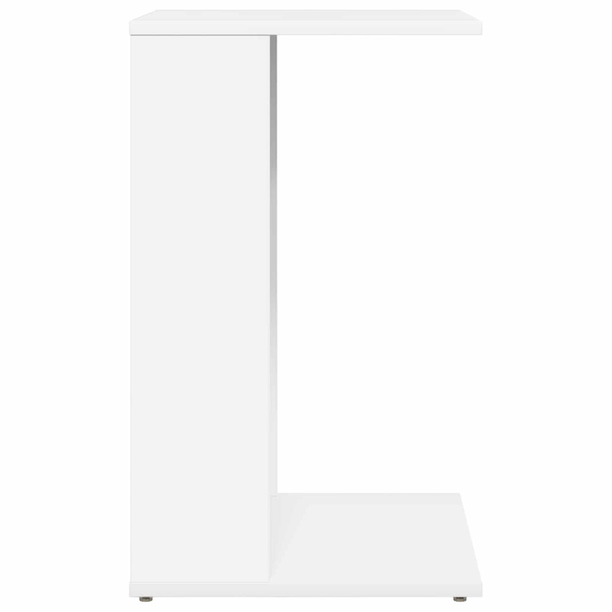 vidaXL Bijzettafel Wit 40 x 38 x 62,5 cm Bewerkt hout