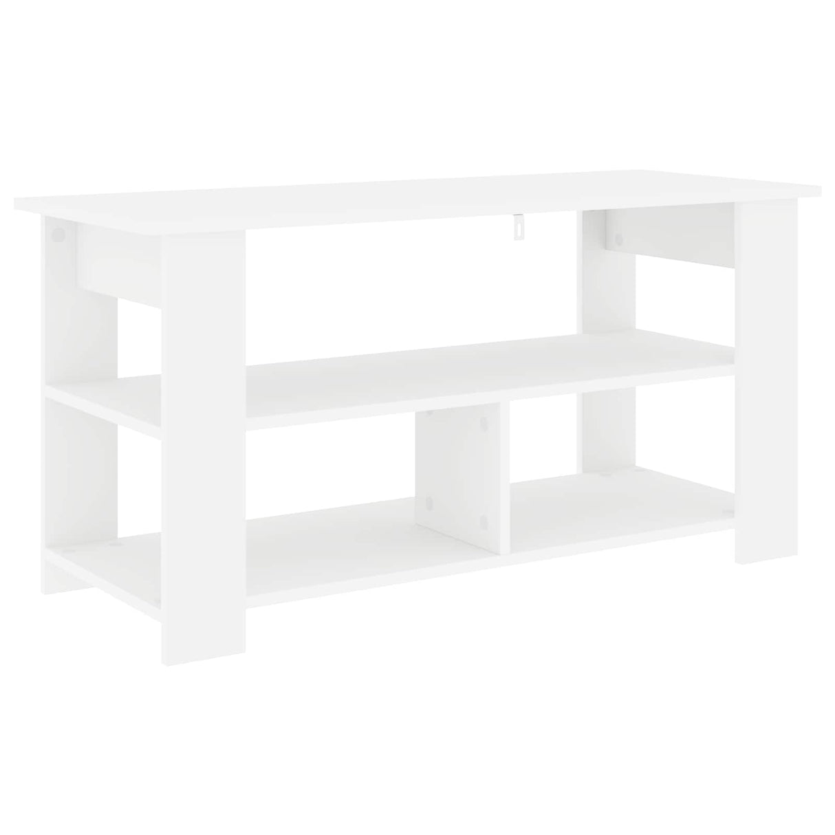 vidaXL TV-stand Wit 100 x 40 x 50 cm