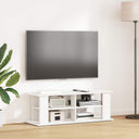 vidaXL TV-stand Zwart Eiken 96 x 35 x 33,5 cm