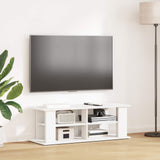 vidaXL TV-stand Zwart Eiken 96 x 35 x 33,5 cm