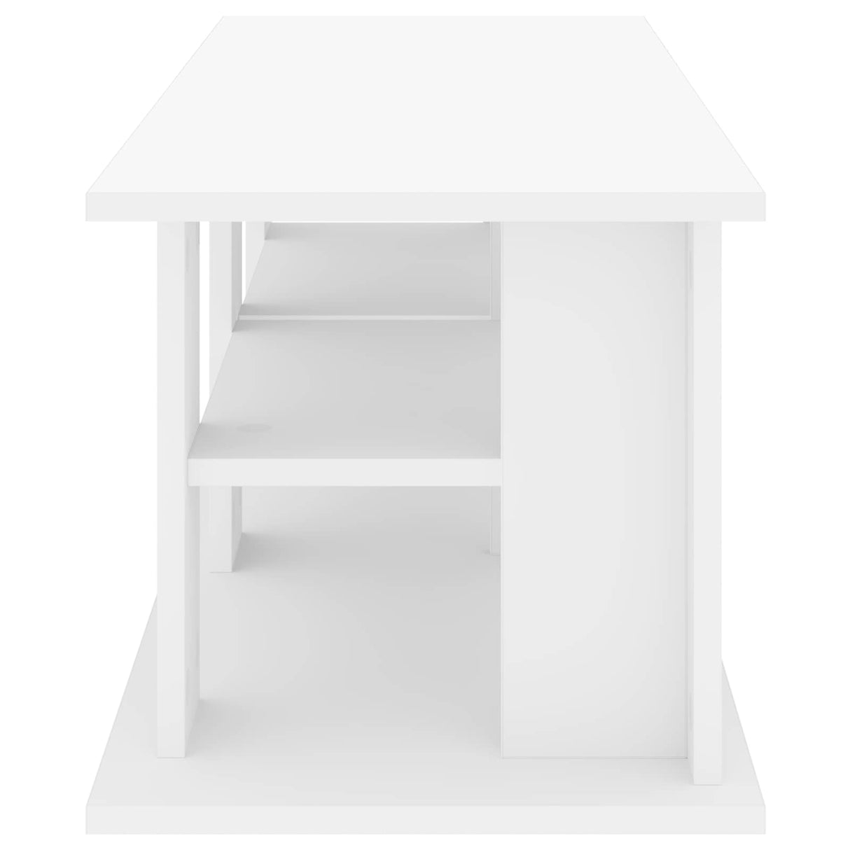 vidaXL TV-stand Zwart Eiken 96 x 35 x 33,5 cm