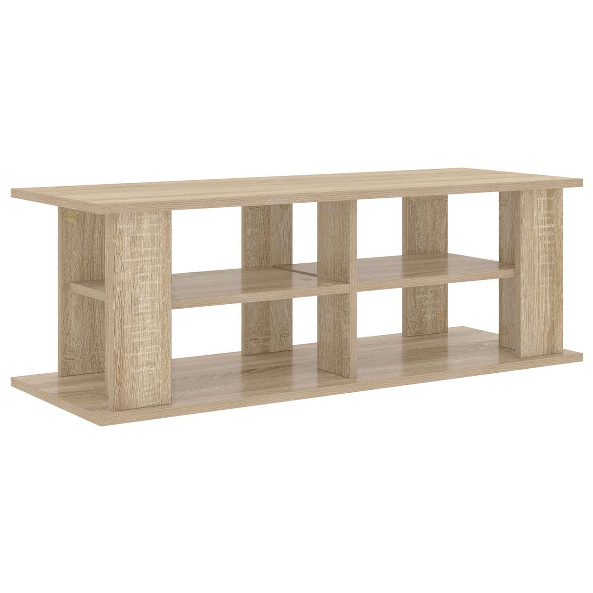 vidaXL TV-stand Zwart Eiken 96 x 35 x 33,5 cm