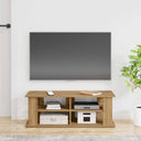 vidaXL TV-stand Zwart Eiken 96 x 35 x 33,5 cm
