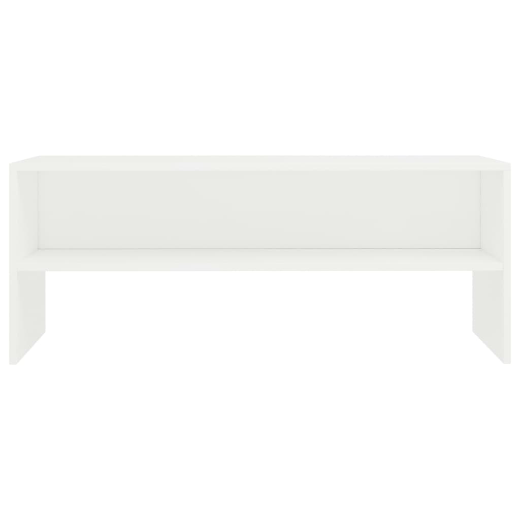 vidaXL Tv-meubel 100x40x40 cm bewerkt hout wit