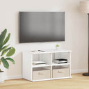 vidaXL TV-stand met lade Wit 79 x 40 x 48 cm