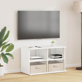 vidaXL TV-stand met lade Wit 79 x 40 x 48 cm