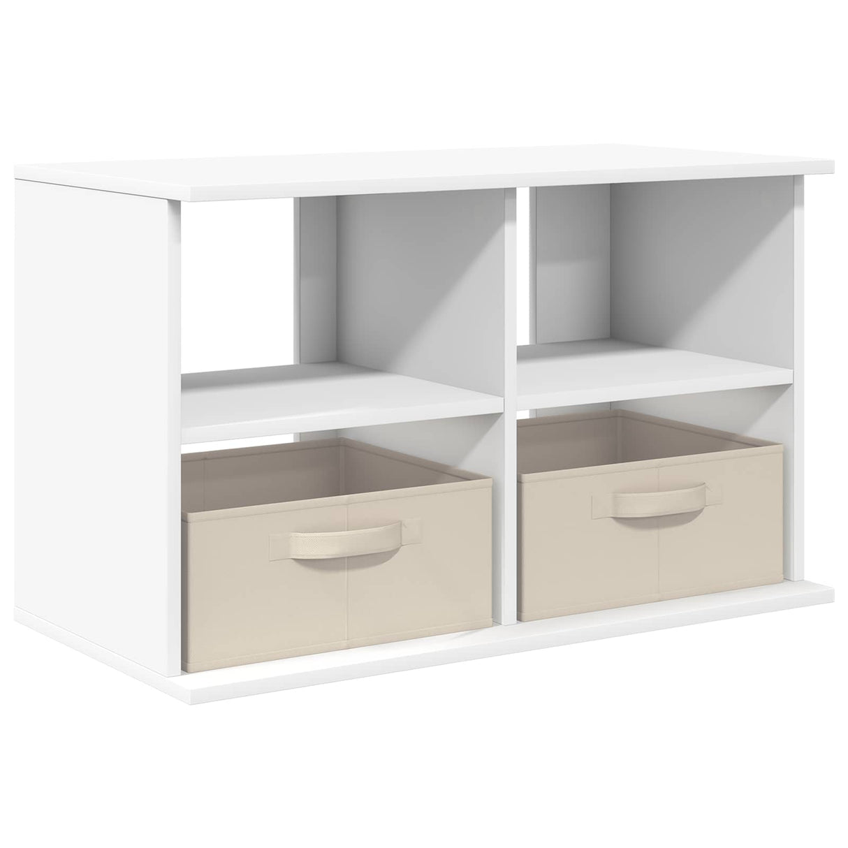 vidaXL TV-stand met lade Wit 79 x 40 x 48 cm