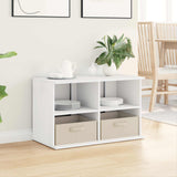 vidaXL TV-stand met lade Wit 79 x 40 x 48 cm