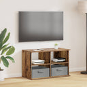 vidaXL TV-stand met lade Wit 79 x 40 x 48 cm
