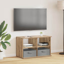 vidaXL TV-stand met lade Wit 79 x 40 x 48 cm